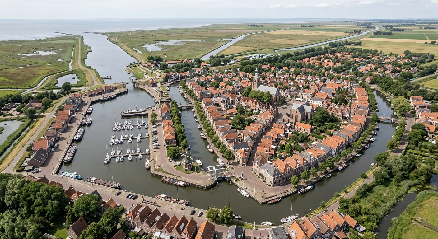 Kaart met de locatie van Hairdesigner Jad aan de Haven in Schoonhoven
